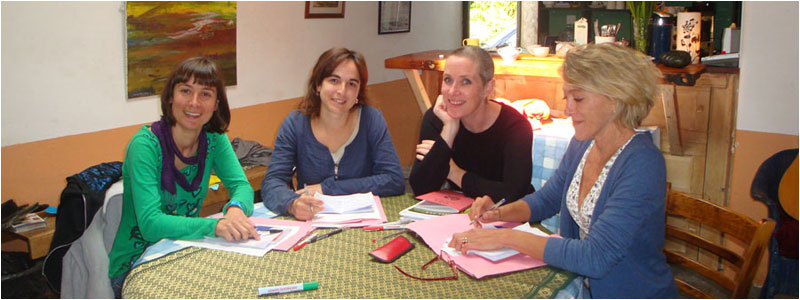 Adult students at the Connemara English Language School
